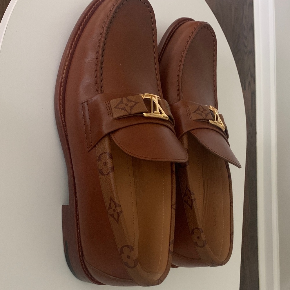 Louis Vuitton Tan Major Loafer UK 7.5/US 8.5 - Picture 4 of 8
